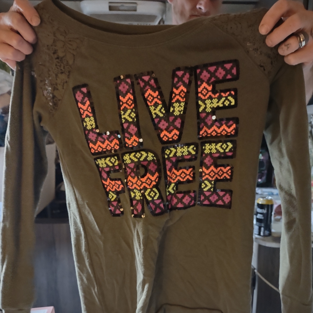 Long sleeve sweatshirt